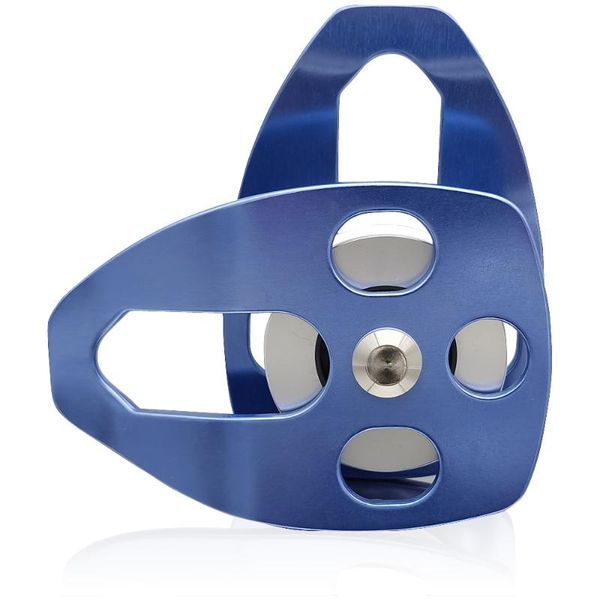 

camp furniture single pulley fixed speed with mobile plate for general purpose aluminum rescue rope pulleys climbing