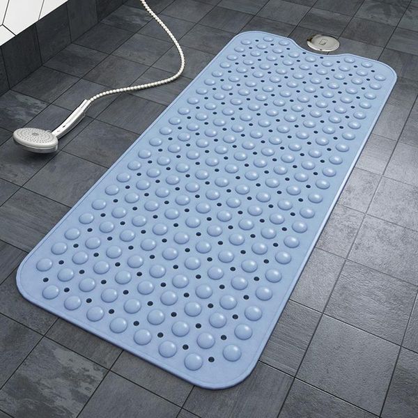 

bath mats 40*100cm long shower anti slip mat pvc massage particles foot pad odorless non-toxic