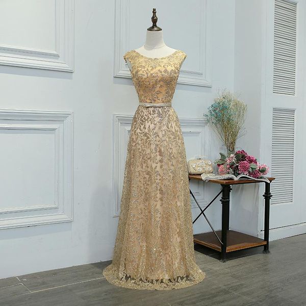 

party dresses women's long evening dress plus size o neck sleeveless formal prom event gold cocktail wedding, White;black
