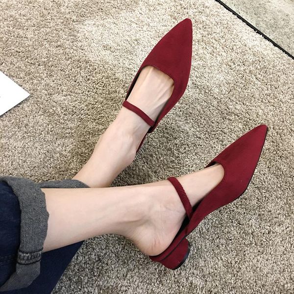 

slippers women's shoes outdoor 2021 spring pointed fashion muller, Black