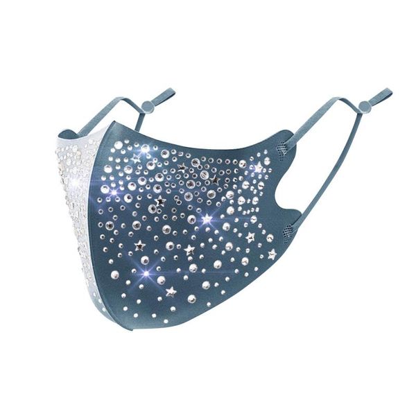 

other event & party supplies 1pc diamond masks for women masquerade mask ball - golden fashionable metal water crystal color mascarillas mas