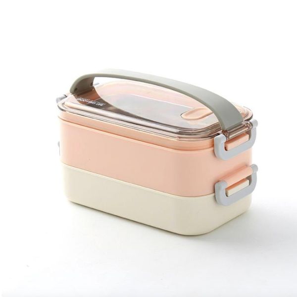 

dinnerware sets portable 304 stainless steel lunch box style compartment eco-friendly kitchen leakproof container