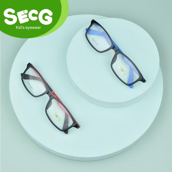 

fashion sunglasses frames 2021 secg teenage eyeglasses student for frame ppsu material children's glasses ultra light kids, Black