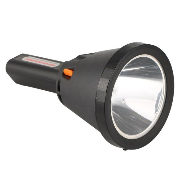 

high powered large 6000 lumens super bright spotlight rechargeable led searchlight handheld tactical torch lamp portable lanterns