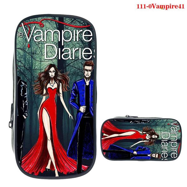 

cosmetic bags & cases the vampire diaries pen bag kids stationery boys girls beautiful pencil students daily case