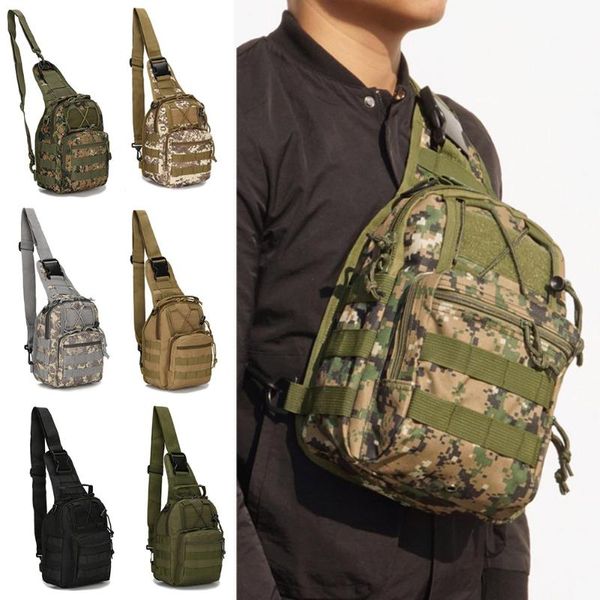 

waist bags 2021 fashion men backpack casual outdoor hiking travel army sling chest pack shoulder bag solid