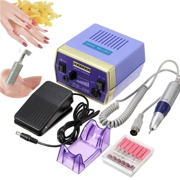 220-240V Профессиональный маникюр Pedicure Electric Drill Art Ket Kit Kit