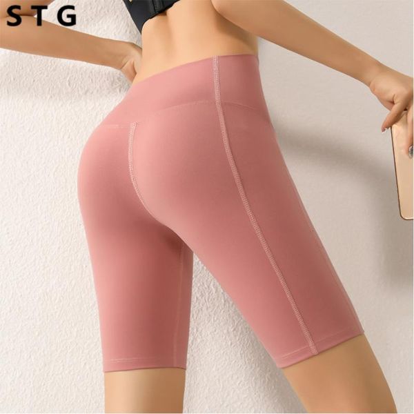 

yoga shorts women gym sport workout running training fitness tights high waist bulifting leggings stretchy solid color outfit