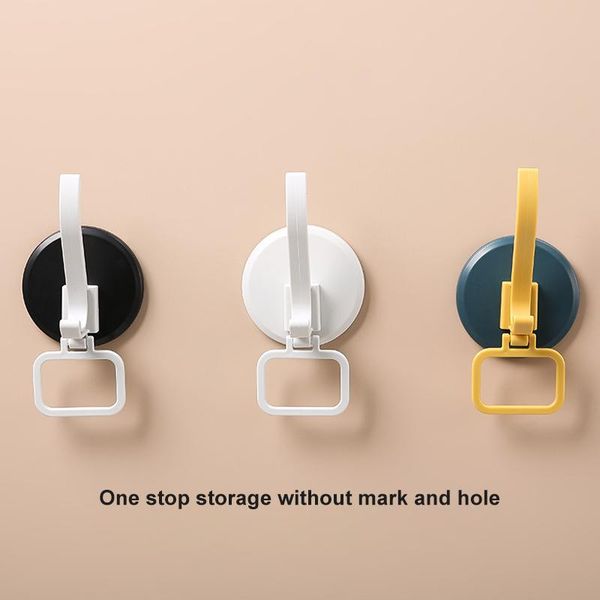 

hooks & rails no drilling simple disc three hook towel for bathroom clothes coat bedroom robe livingroom kitchen accessories