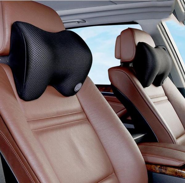 

seat cushions car neck headrest pillow 3d space memory cotton universal support c