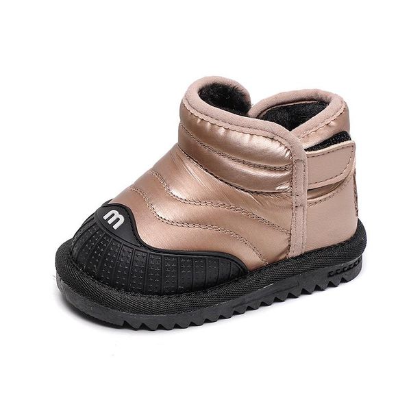 

boots fashion children casual shoes baby boys girls snow kids running non-slip sport infant first walkers 1-3 years, Black;grey