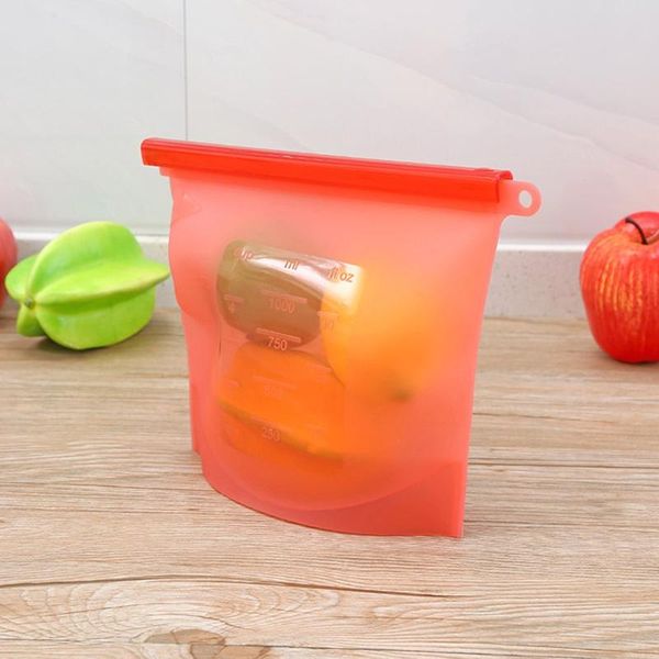 

food savers & storage containers silicone bag vacuum sealed refrigerator fruit
