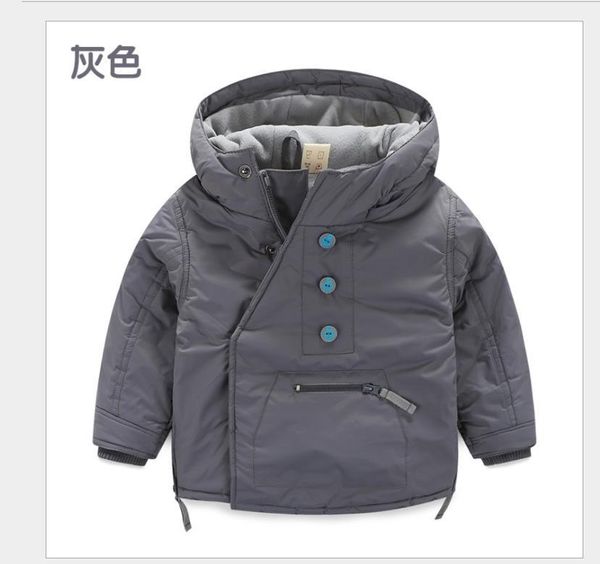 

winter 2021 children's wear cotton blazers 1 coat, Blue;gray