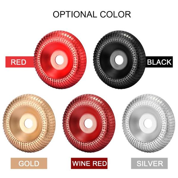

hand & power tool accessories carbon steel wood angle grinding wheel sanding carving rotary 16mm bore abrasive disc for grinder
