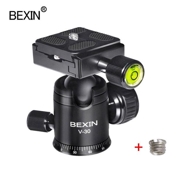 

camera panoramic ball head aluminum alloy 360 degree shooting tripod mount adapter for monopod heads