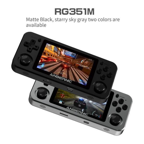 

wifi ps1 retro game 2400 games 128g/64g rg351p -upgrade version rk3326 n64 pocket player 351m portable players