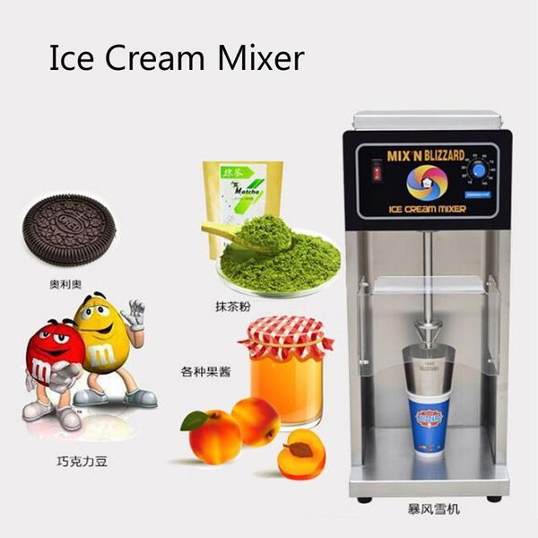 

blender stainless steel ice cream commercial milk shake and tea mixer 220v
