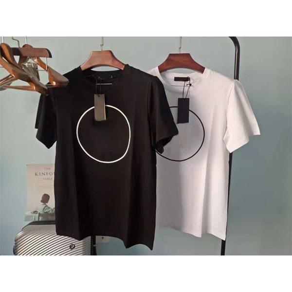 

and summer spring loose slim coat t-shirt solid color short sleeve shirt for women fphv, White