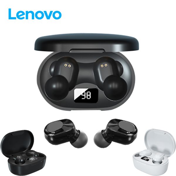 

lenovo xt91 tws earphones wireless bluetooth headphones ai control gaming headset stereo bass with mic noise reduction for phone