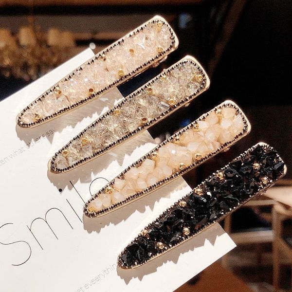 

other h:hyde fashion women girls pearl shining hair clip gold hairpin slide grips barrette styling accessories drop 2021, Golden;white