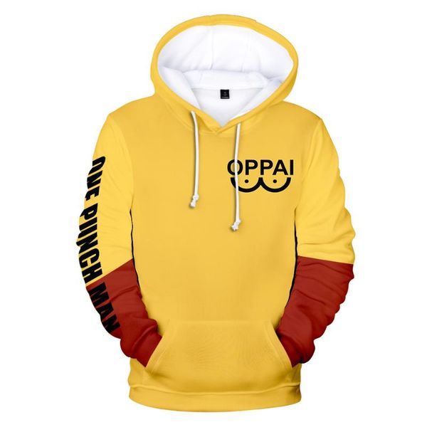 

women's hoodies & sweatshirts one punch man cosplay children casual hoody hooded men/women tracksuits clothes simple 3d, Black