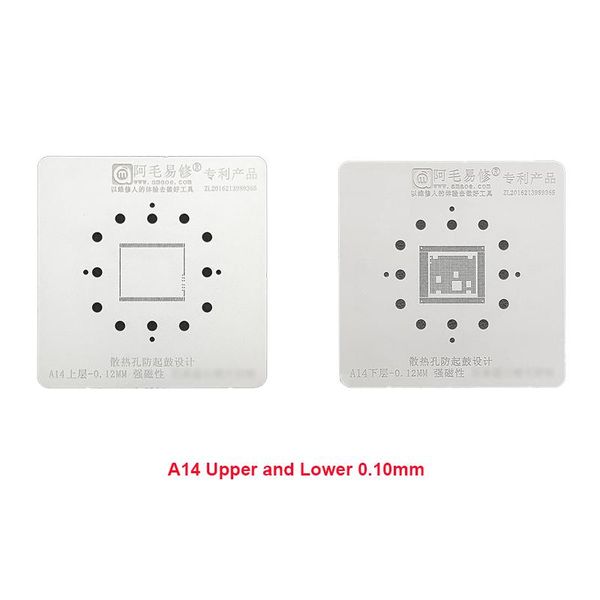

professional hand tool sets amaoe cpu magnetic reballing platform a7 a13 a14 kit with bga stencil