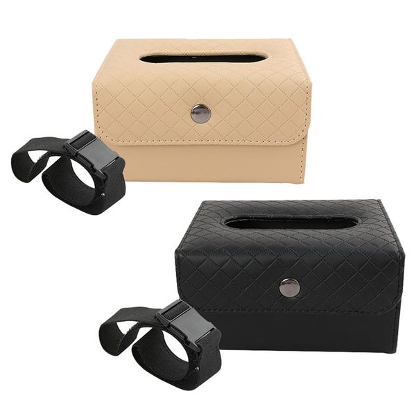 

car tissue box paper seat anti-skid chair back hanging creative armrest fixed for interior home boxes & napkins