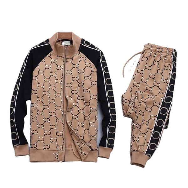 

2021 designer mens tracksuit men s outerwear autumn and winter brand sportswear mens black track suits hoodies mens clothing, Gray