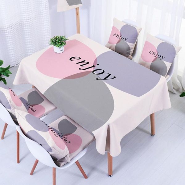 

table cloth soft flamingo cover green leaves dining coffee decor tablecloths banquet furniture dustproof background