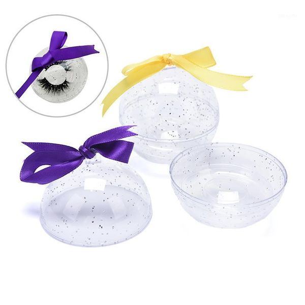 

eyelash packaging box lash boxes eyelashes glitter ball case makeup storage1