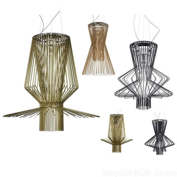 

pendant lamps italian designer oscarini allegro lamp foscarini ritmico lights art iron luminaire suspendu lighting