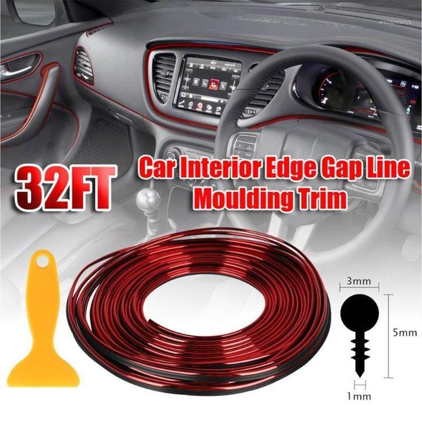 

roll 10m car style interior accessories decoration molding trim automobile protective universal accessories1