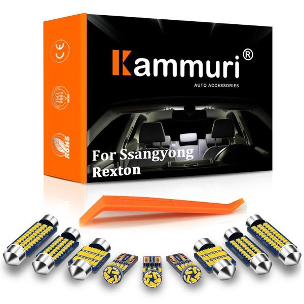 

emergency lights kammuri canbus interior led for ssangyong rexton 2 4g vehicle inside parts map dome trunk license plate no error lamp