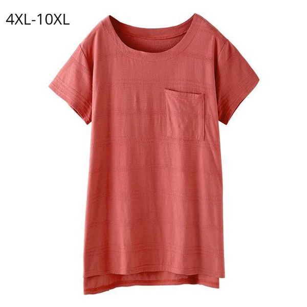 

women's polos polo plus 10xl 8xl 6xl 4xl women short sleeve summer tshirts feminina crew neck cotton stripe casual slim big size tee n8, White
