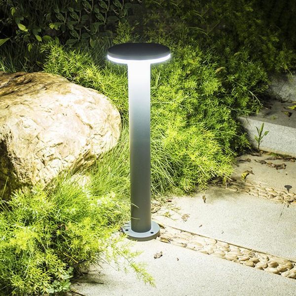 

40/60cm outdoor landscape lawn lamp waterproof villa garden courtyard stand pole light modern park community post lamps