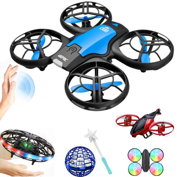 

mini drone ufo wifi fpv air pressure altitude hold rc quadcopter 1080p camera drones helicopter toy gift v8
