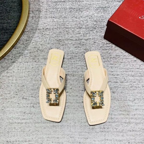 

diamond square button herringbone slippers for women's wear, Black