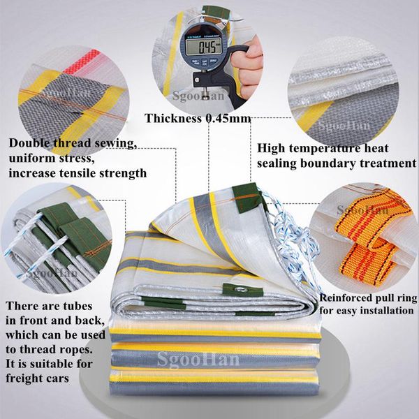 

shade pe truck tarpaulin freight car rainproof cloth container outdoor awning cargo ship sail waterproof boat camping shed