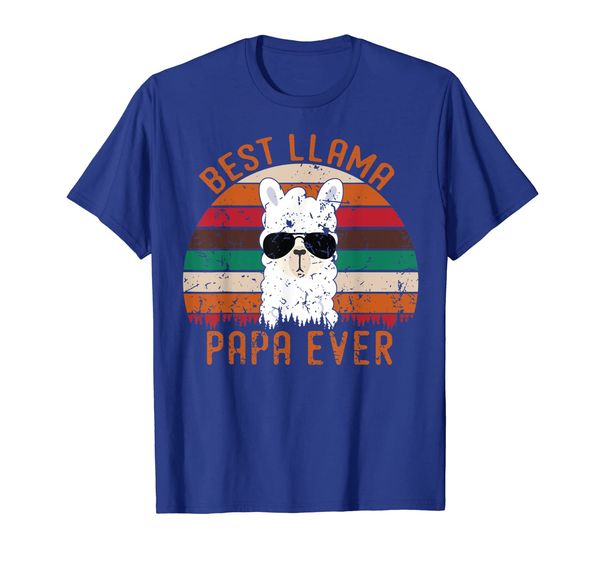 

Best Llama Papa Ever Vintage T shirt Fathers Day Gift, Mainly pictures