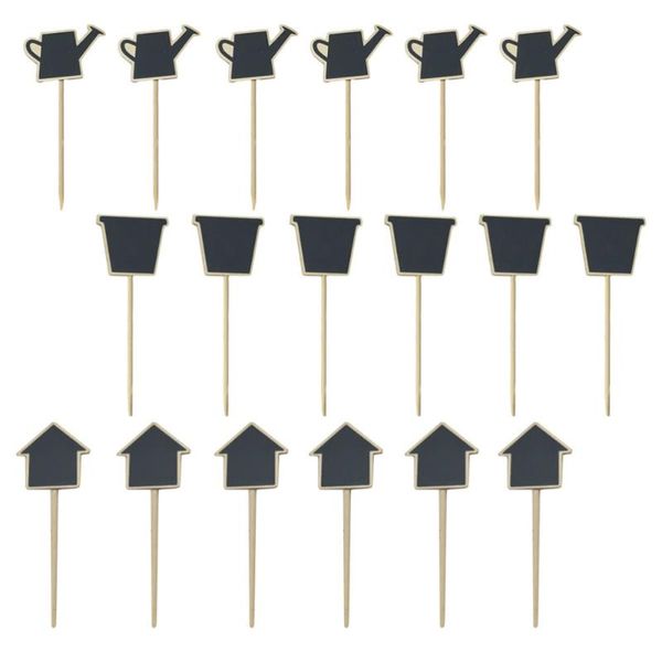 

party decoration 30 pcs wood mini chalkboard signs er plant flower tags blackboard