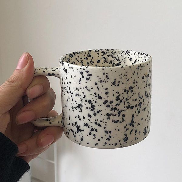 

creative nordic mug ins square handgrip cups ceramics mugs coffee milk tea drinkware