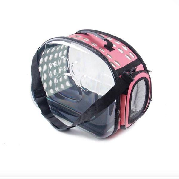 

transparent portable carrier dog shoulder travel bag cat foldable for pet large space comfortable tent outdoor supplies car seat covers
