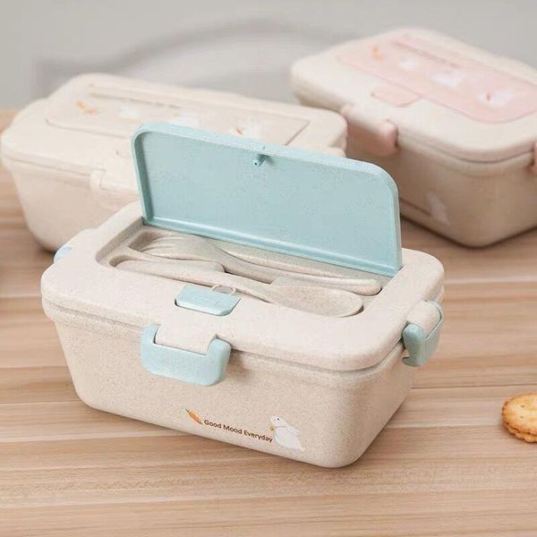 

dinnerware sets lunch box picnic fruit container storage for kids lunchbox school