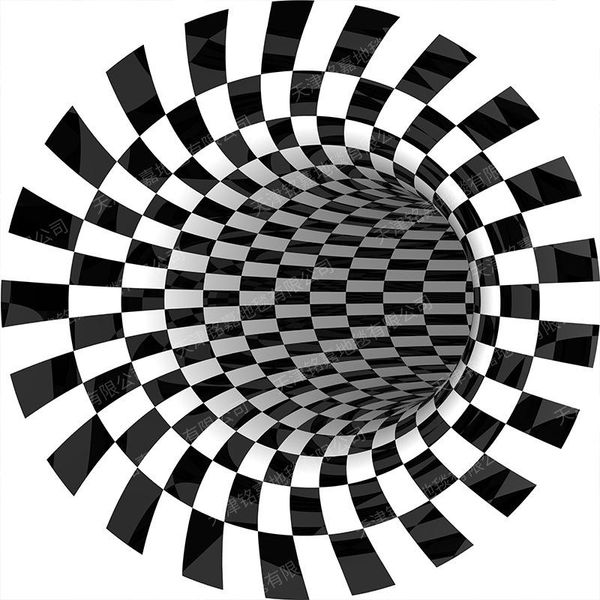 

carpets ruldgee 3d three-dimensional stereo vision circular carpet living room doormat tea table sofa blanket illusion