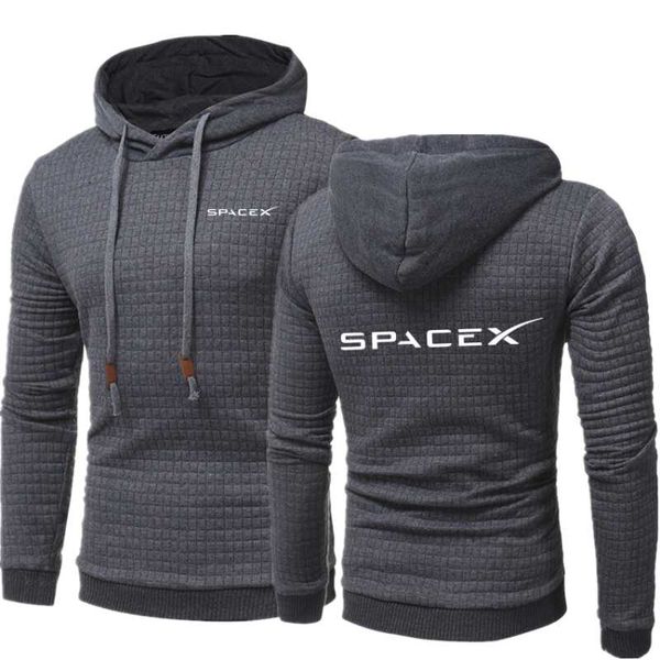 

men's hoodies & sweatshirts 2021 spacex spring autumn fleece sweatshirt male harajuku japanese streetwear hip hop hoodie men, Black