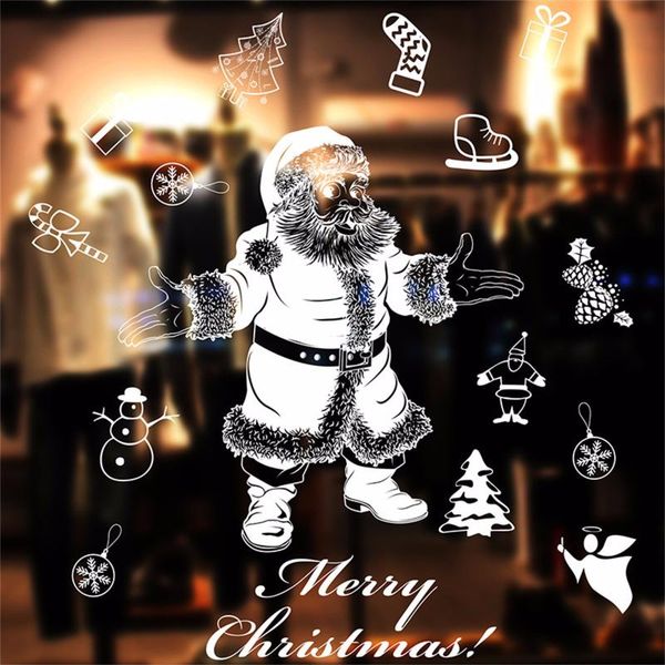 

window stickers # christmas decorations glass electrostatic paste sticker pvc static wallpaper dress up jewelry ornaments