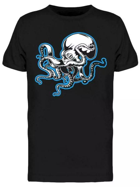 

blue outline ocs tee men's -image by shutterstock, White;black