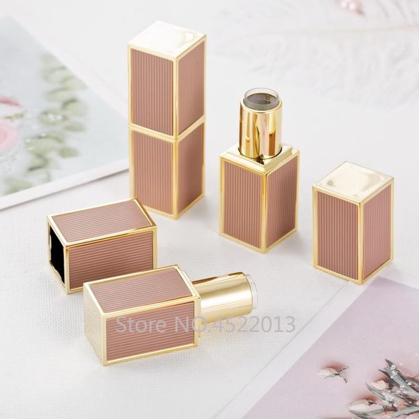 

storage bottles & jars 10/30/50pcs empty square cosmetic lipstick tube, plastic makeup tool lip rouge packe bottle,12.1mm refillable co