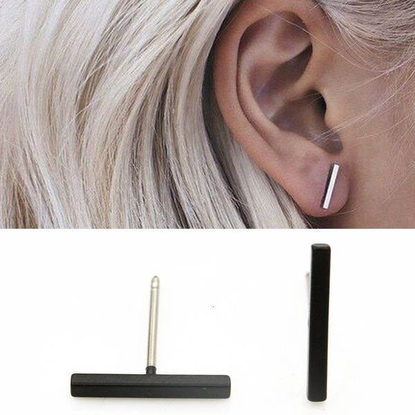 

simple long earrings fashion all copper stud earrings, Golden