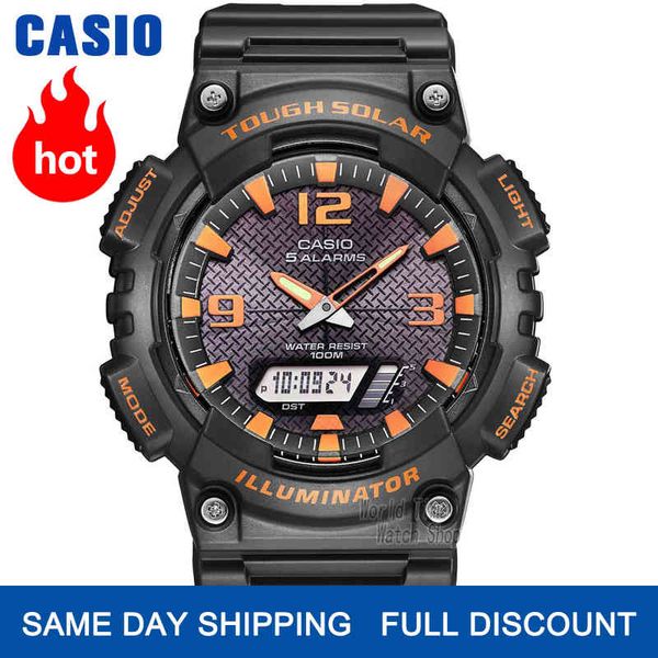 

casio watch men luxury set g shock waterproof sport quartz led digital military watch solar wrist relogio, Silver